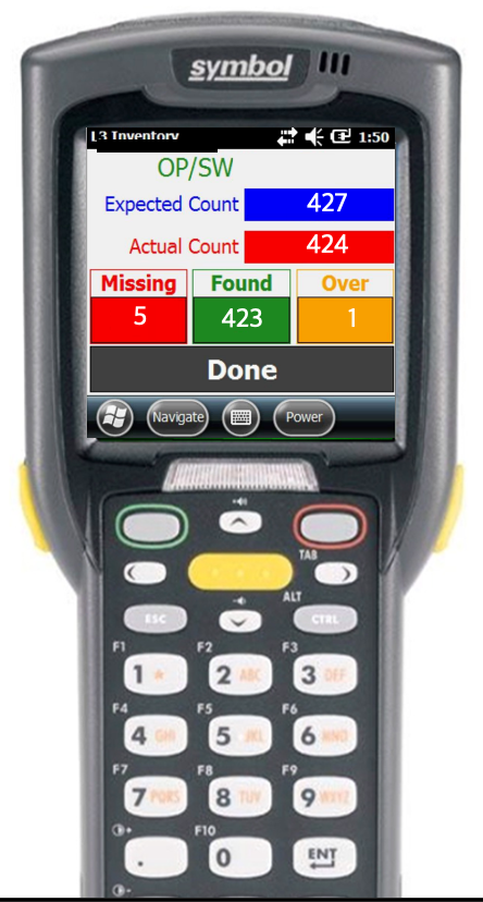 Symbol Handheld Device